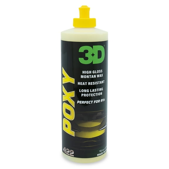 3D - Poxy Montan Butter Car Wax – High Gloss