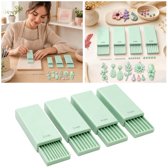 3D Print Clay Bead Maker Tool Multi Size Gel Sphere Roller Essential Craft Supplies for DIY Lovers, Jewelry Makers, Home Crafting