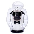 thumbnail image 1 of 3D Print Cute Pug Hoodie Men Women Sweatshirts Unisex Pullovers Fashion Hip Hop Tracksuit Autumn Casual Couple Hooded Tops, 1 of 3