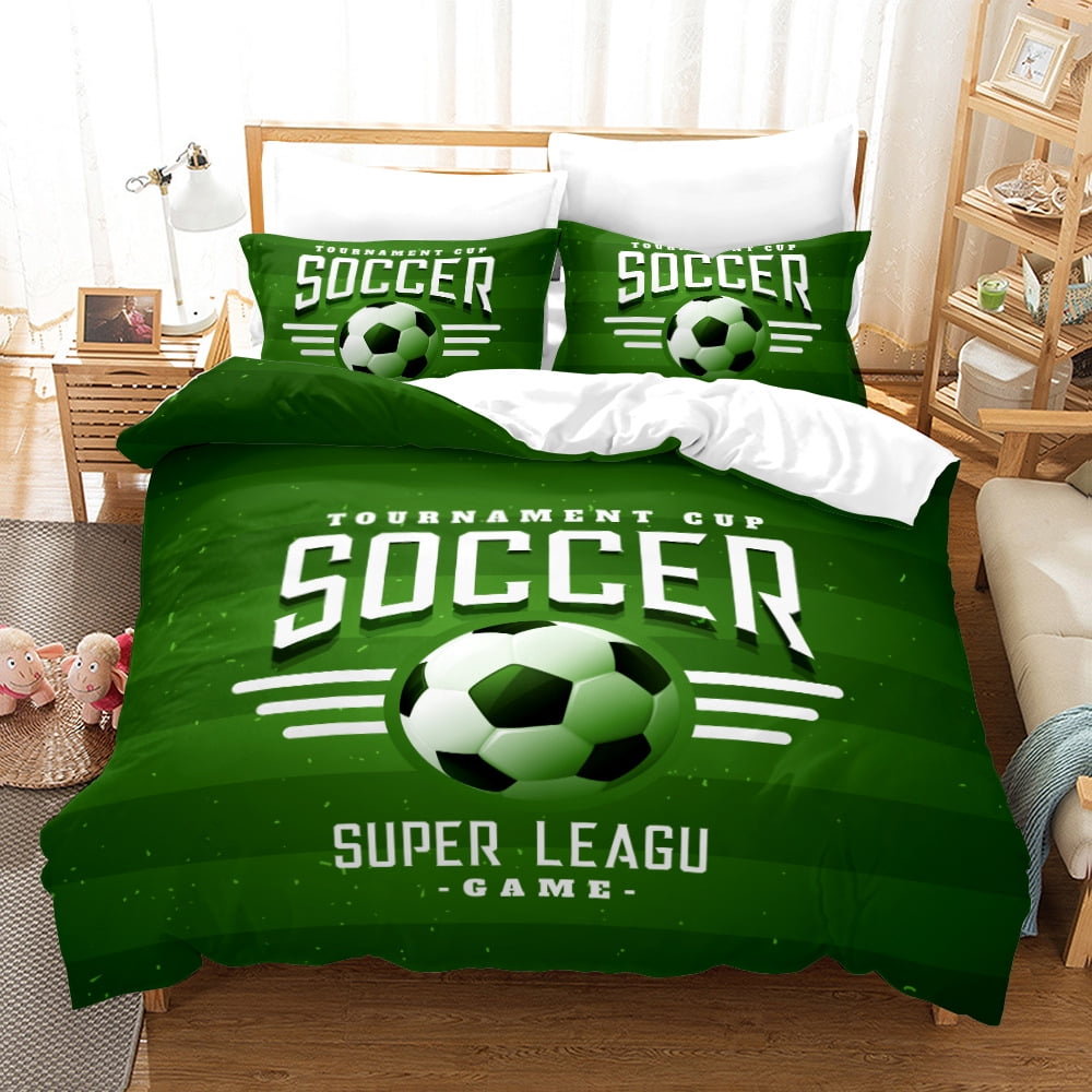 3D Print Football Comforter Set for Boys, Twin Full Queen King Size Sports Bedding Comforter
