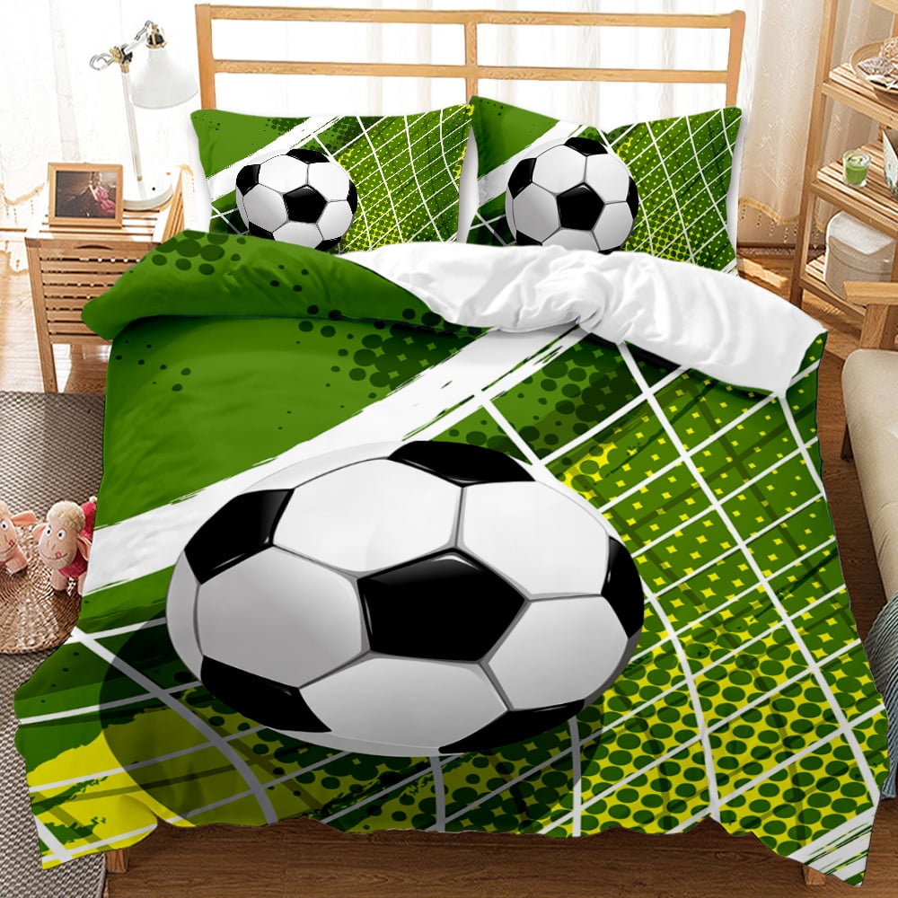 3D Print Football Comforter Set for Boys, Twin Full Queen King Size Sports Bedding Comforter