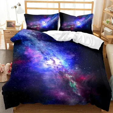 3D Print Galaxy Universe Outer Space Bedding Set Duvet Cover Bed Set Quilt Cover