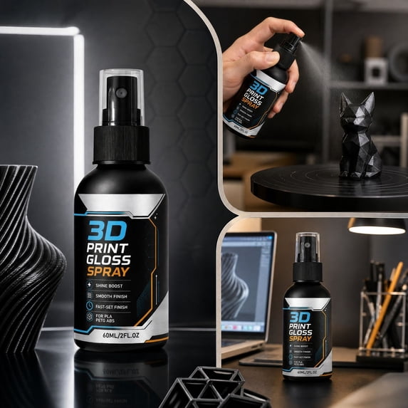 Mini Sprayed 3D Print Gloss Spray Gloss Varnish Spray, High Gloss Surface Coating ...