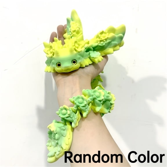 3D Print Salamander Dragon Desktop Ornament 3D Print Animals Home Office Crafts Print Character Christmas Gift Action Figure
