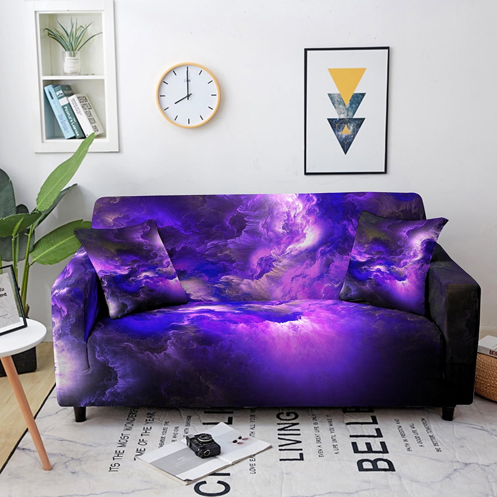 3D Print Sofa Cover For Living Room Psychedelic Couch Cover 14 Seaters