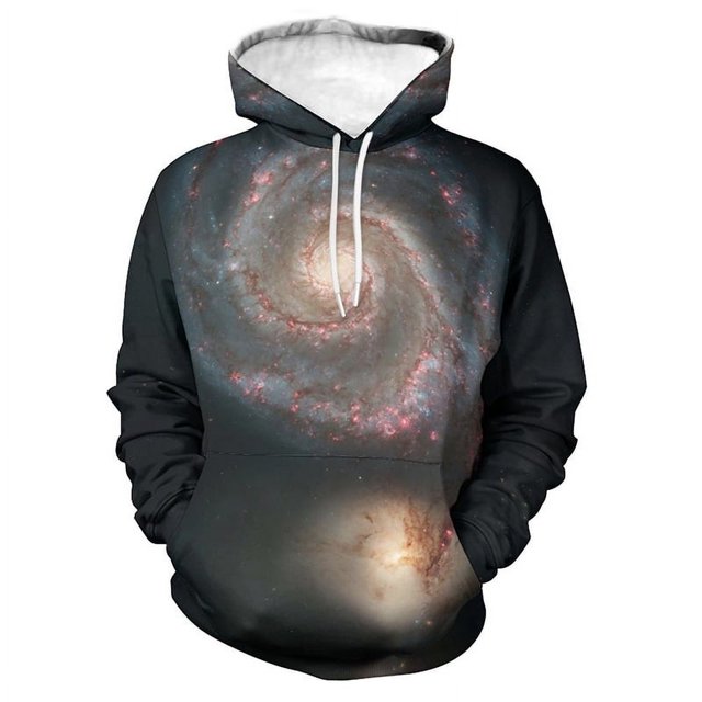 3D Print Stars Earth Men Women Hoodies Streetwear Boys Fashion
