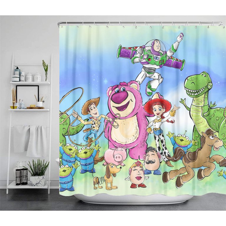 Bathroom set. Custom printed 3D Shower Curtains 4 Pieces Bath set with shower  curtain hooks. 1 Shower Curtain 72x72 12 Plastic Hooks 3 pcs Bath Mats for  Sale in El Cajon, CA - OfferUp