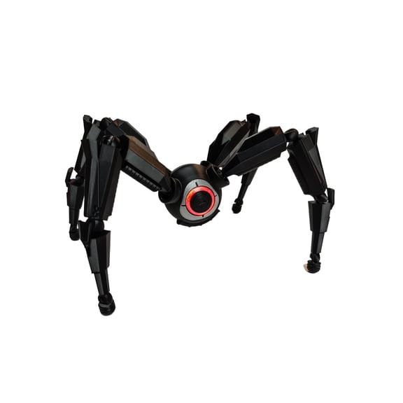 3D Printed ARC Leaper Mecha Desktop Decor, RGB LED Light Up Figurine with Remote Control, Game Themed Ornament Home Room Shelf Decoration Gift