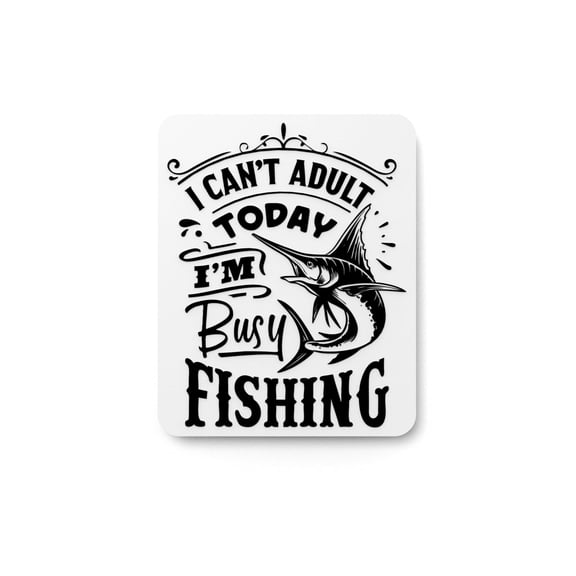 Clever Contraptions 3D Printed AdultToday Funny Wall Art  Humorous Sign for Fishing Lovers Whod Rather Skip Adulting  Lightweight 3D Printed Decor for Cabins, Offices & Man Caves  Great Gift for