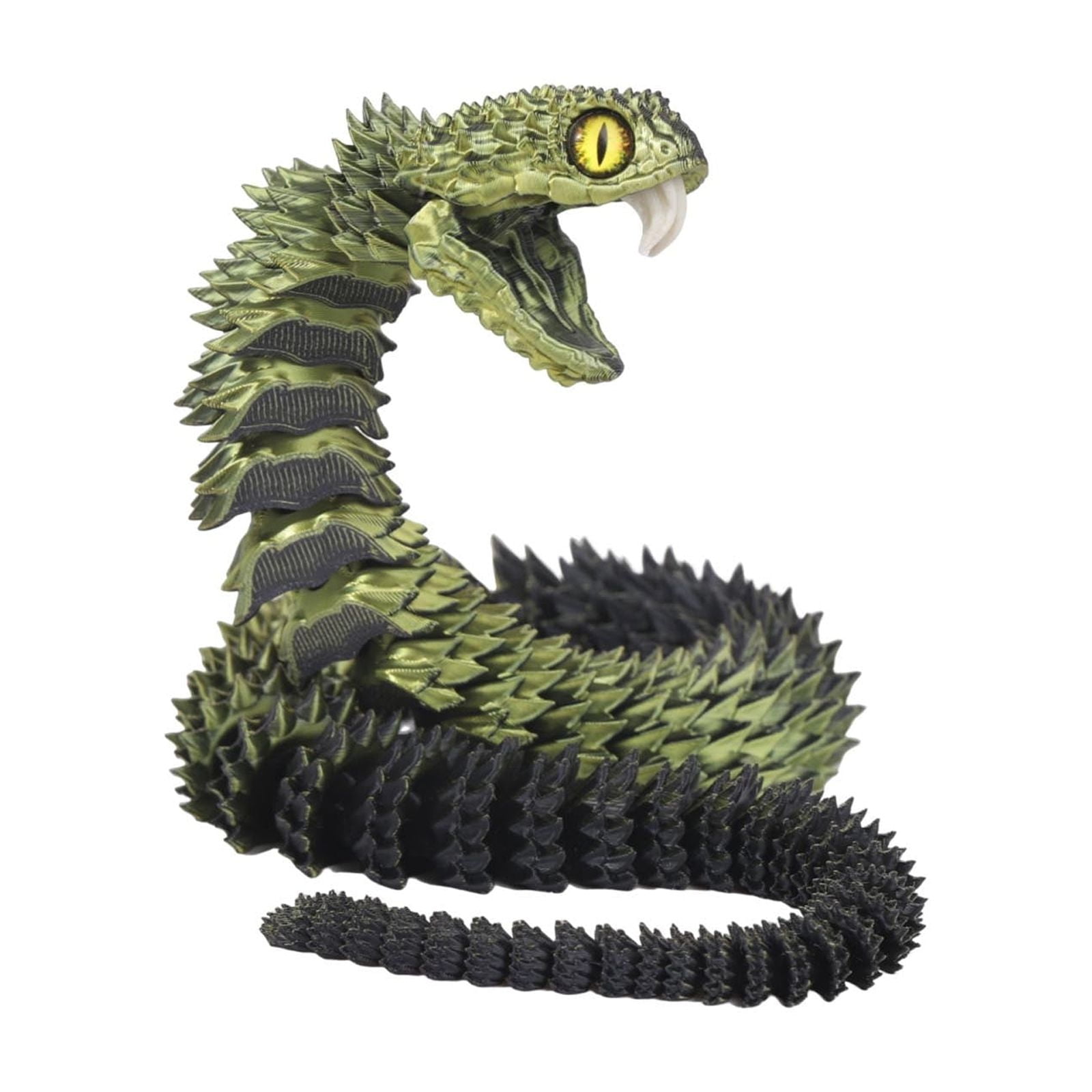 3D Printed Animals Snake,Surprise Mystery Fidget Anaconda Toy,Fake ...