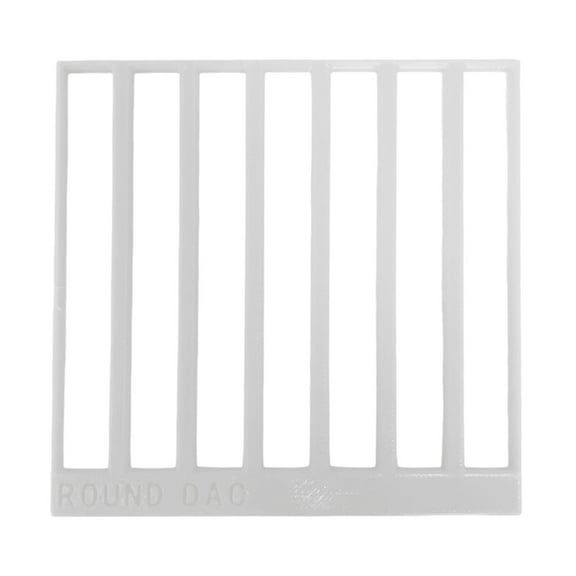 3D Printed Art Ruler Grid Tool - , Square/Rectangle Grids, Precise Dot Placement, for Dot Drilling/Craft Projects, 10x10cm