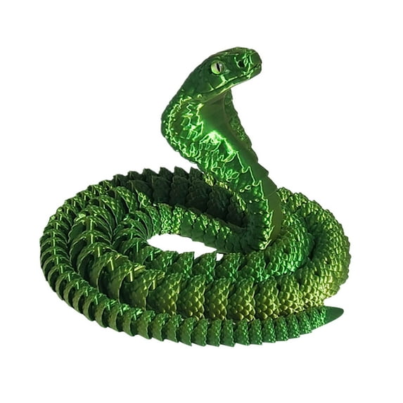 3D Printed Articulated Animal Toys Flexible Large 23 Inch Novelty for Adult Home Desk Display