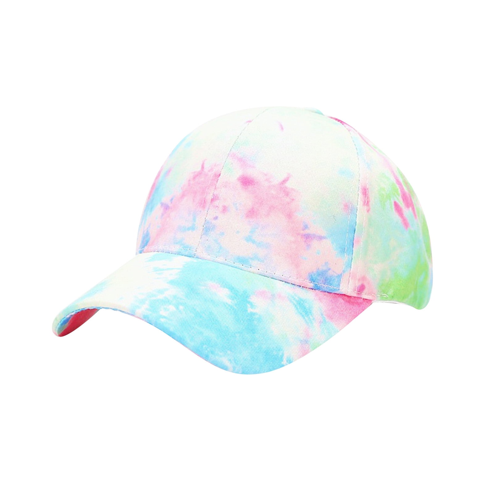 3D Printed Baseball Cap For Men And Women Tie Dye Adjustable Snapback