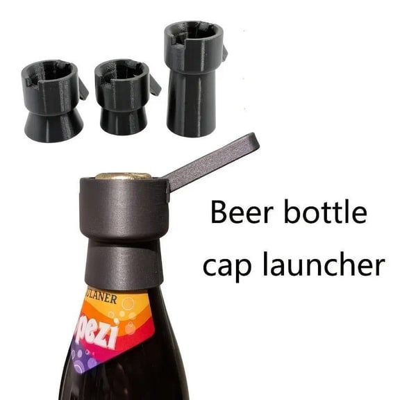 3D Printed Beer Opener Set, Creative Fun Bottle Opener Launcher, Multi-Functional Party Supplies, 3 Pieces, Perfect for Gatherings