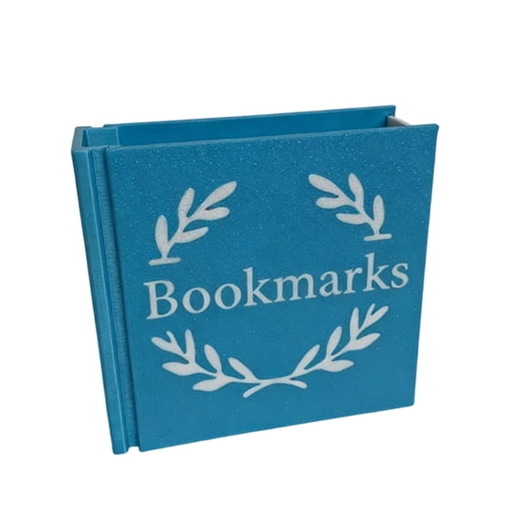 3D Printed Book Shaped Bookmark Holder For Desk Funny Book Lover Bookish Accessory End Of Year Teacher Gift