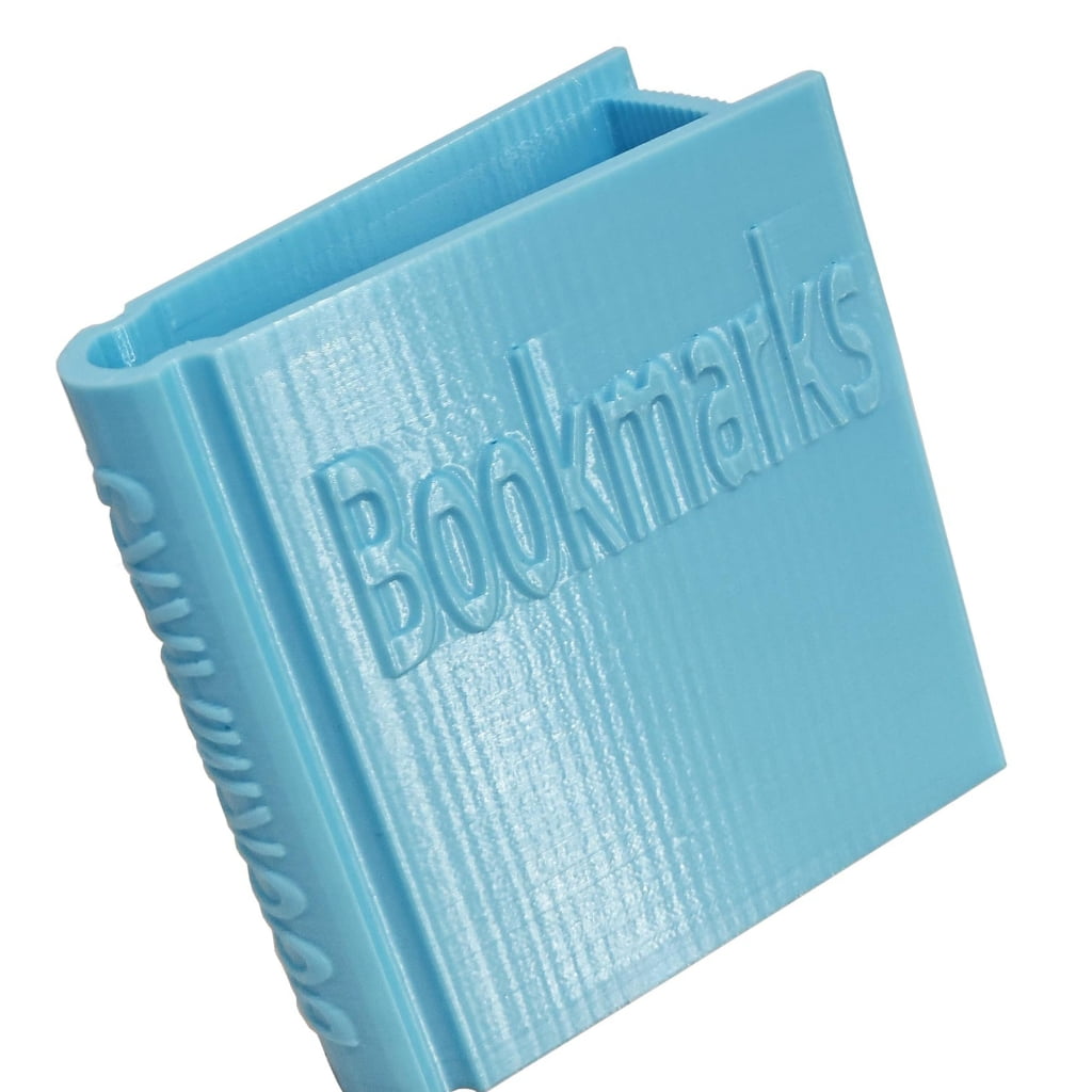 3D Printed Bookmarks Stand Space Saving Desk Organiser Reading Aid ...