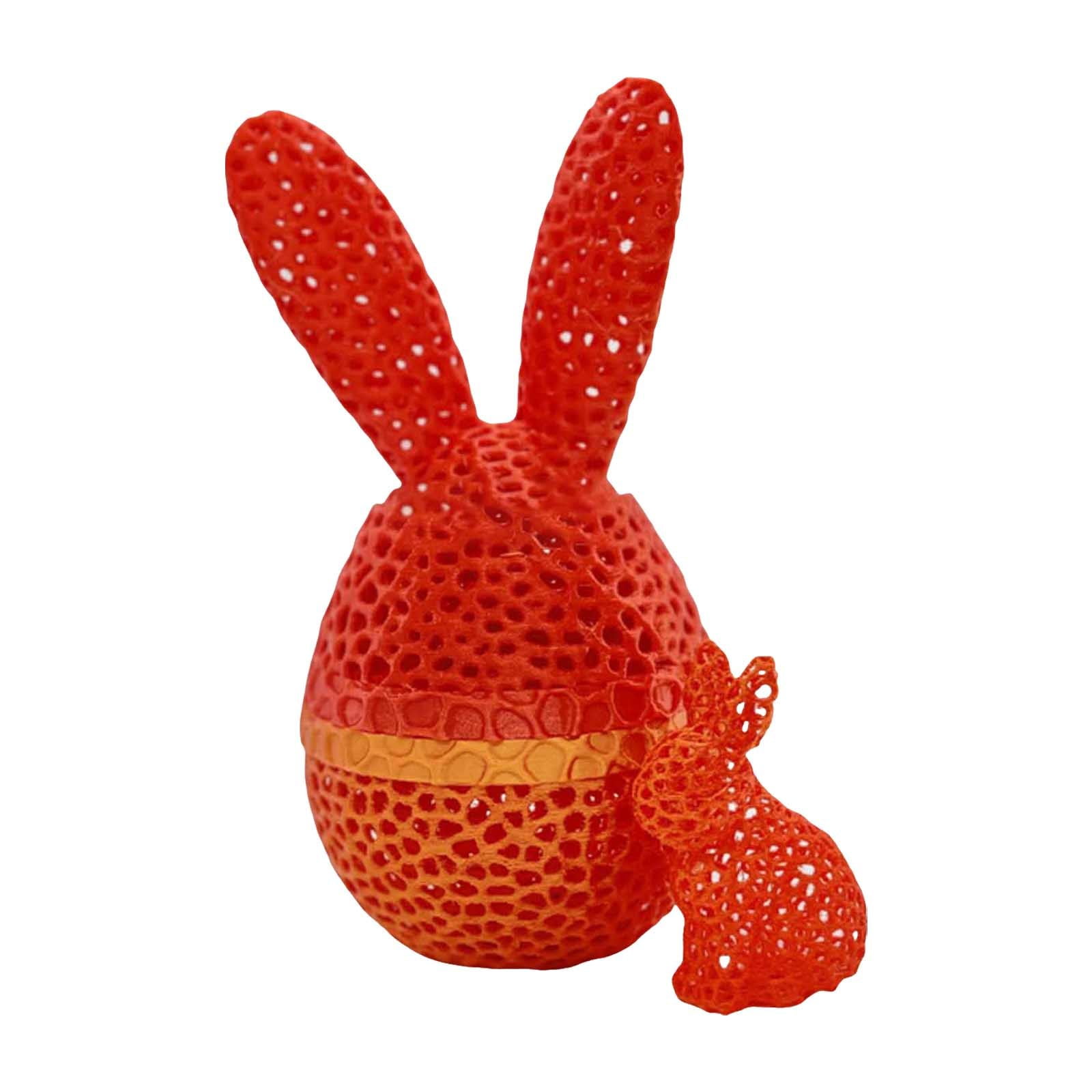3D Printed Bunny in Egg 2025 New , Easter Bunny Fidget Toys, Hollow ...
