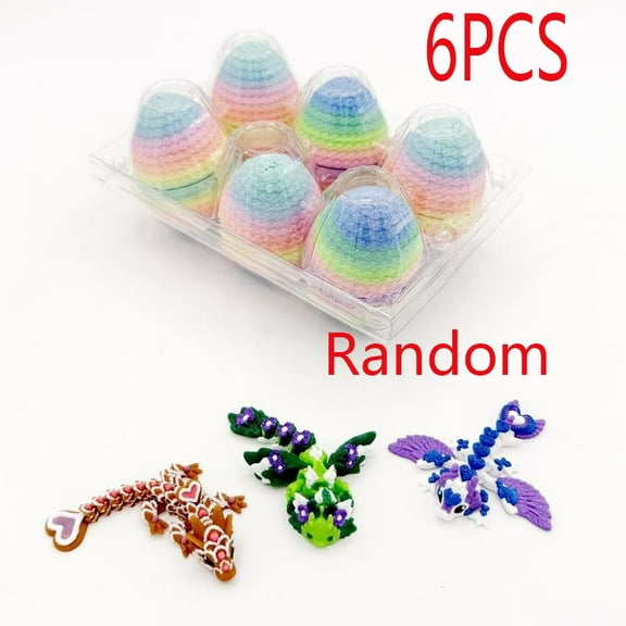 3D Printed Butterfly Dragon, 3D Printed Baby Dragon With Dragon ,Rainbow Colored Butterfly Dragon Statue, Dragon Figurines Gifts For Collection Mythical Beast Ornament, Home Office Decor