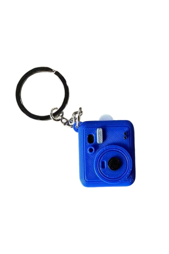 3D Printed Camera Keychain Personalize Your Keys With A Tiny Photo Inside Elegant Keyrings Accessory Bag Hangings Accessory