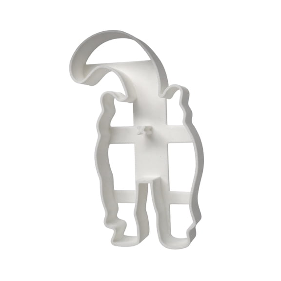 3D Printed Cat Shaped Pastry Press Mold for Baking Kitchen Crafting Tools Suitable for Fondant Cookie and Dough Shaping