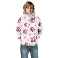 thumbnail image 1 of 3D Printed Christmas Hoodies For Boys Girls Kids Sweatshirts Pullover Novelty Cool Winter Clothes With Pockets, 1 of 3