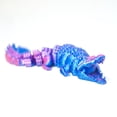 thumbnail image 1 of 3D Printed Crocodile,Movable Mouth,Flexible Joint Animal lacertid Figurines, Home Office Decor,Articulated Small sculpture, decorative item Surprise Festival Gifts, 1 of 9