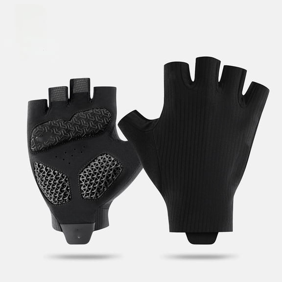 3D Printed Cycling Gloves Half Finger Gel Padded Shockproof Mountain