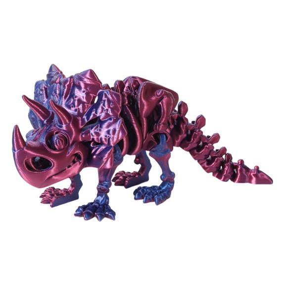 3D Printed Dinosaur Toy, 3D Printed Skeleton Dinosaur Egg with Articulated Tyrannosaurus Rex,Articulated Fidget dinosaur for Focus and Relaxation