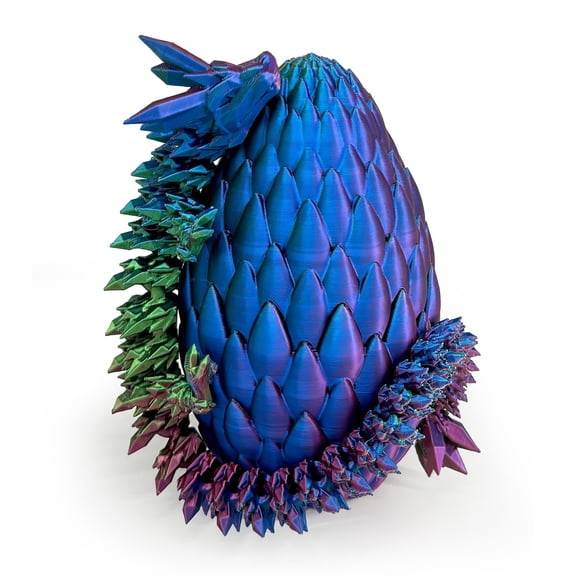 3D Printed Dragon, Dragon Eggs , Dragon Eggs with Dragon Inside ,15'' Dragon Toy, 3D Dragon Fidget Toy, Home Office Decor ,3D Printed Gift for Birthday