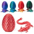 thumbnail image 1 of 3D Printed Dragon Egg, Explore Enchanting Dragon Egg Fidget Toy Surprise and More for Endless Fidget Fun, 1 of 5