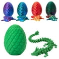 thumbnail image 1 of 3D Printed Dragon Egg, Explore Enchanting Dragon Egg Fidget Toy Surprise and More for Endless Fidget Fun, 1 of 5