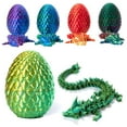 thumbnail image 1 of 3D Printed Dragon Egg, Explore Enchanting Dragon Egg Fidget Toy Surprise and More for Endless Fidget Fun, 1 of 5