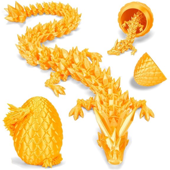 3D Printed Dragon Egg, Small Eggs Desktop Decoration