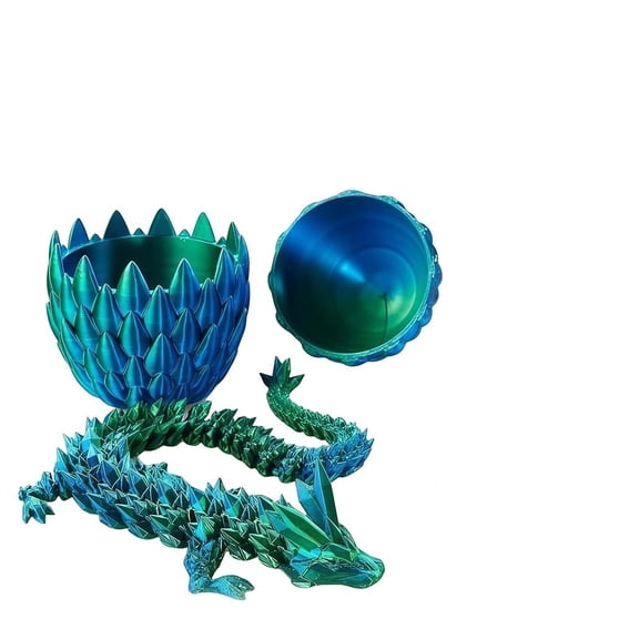 3D Printed Dragon Eggs Fidget ,Mystery Crystal Egg for Easter Basket Stuffers, & Decor Essentials & Collectors