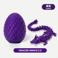 3D Printed Dragon Eggs with Dragon Fidget Toys for Adults, Inside 3D