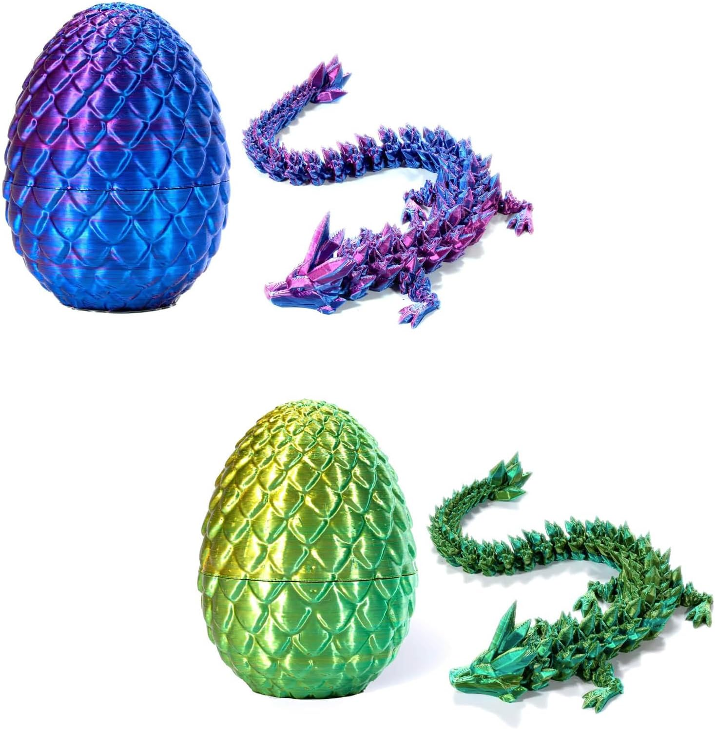 3D Printed Dragon Eggs with Dragon Inside Fidget Toys for Adults, 3D ...