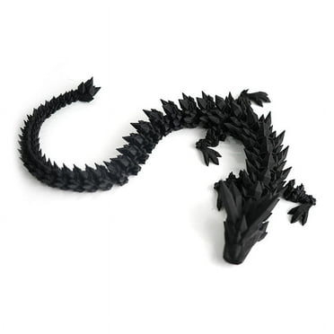 3D Printed Dragon Figures Multi-Jointed Movable Dragon Model Toys Tabletop Decor