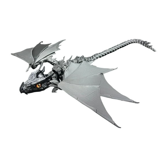 3D Printed Dragon Toy with Wings Articulated Mythical Creature Flexible Dragon Figurine Multi-Color Collectible Gift for Kids and Adults Fantasy 2026 Toy(I)