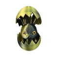 thumbnail image 1 of 3D Printed Easter Bunny Egg Toy – Jointed Movable Rabbit Decoration, Spring Festival Craft for Kids, Easter Gift & Holiday Decor,Dark Green, 1 of 4