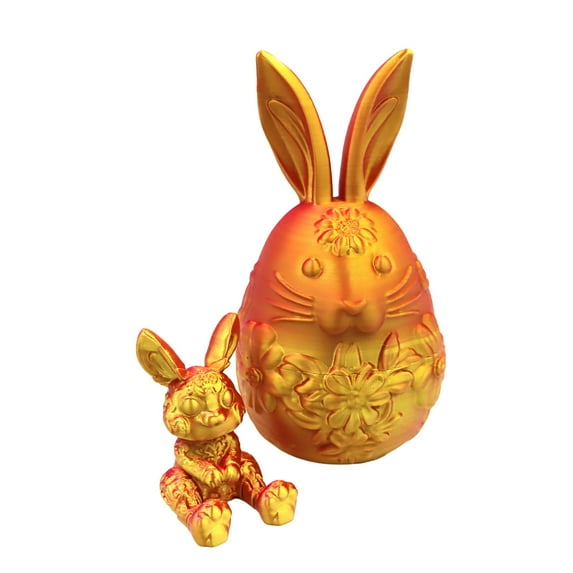 3D Printed Easter Egg Novelty Toy Realistic Animal Decorations For Kids Adults Holiday Party