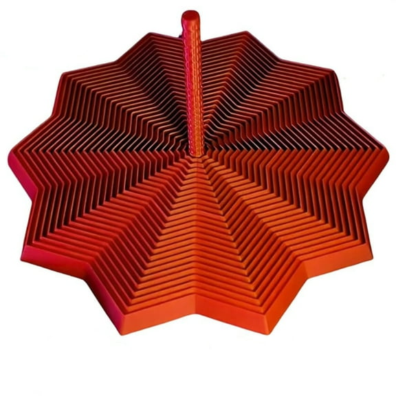 3D Printed Expandable Star Hexagonal Sensory With Handle, Honeycomb Whirling Spiral Design Gifts For Christmas, Birthday