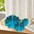 thumbnail image 1 of 3D Printed Expanded Sensory Fidget Star, Printed Hexagonal Anxiety Honeycomb Toy, 3D Printed Fidget Star, Whirling Spiral Design, Fidget Hexagon Toy Blue/M, 1 of 6