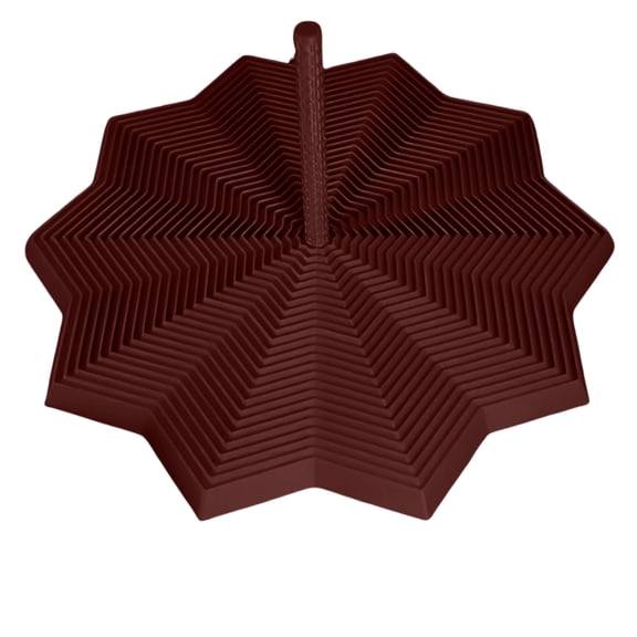 3D Printed Expanded Sensory Fidget Star - Sensory Fidget Star with Handle, Colorful Whirling Spiral Design, 2025 New Star Shaped Fidget Star (Black)