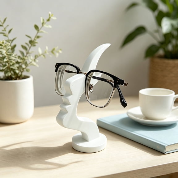 3D Printed Eyewear Display Stand Holder Silhouette Glasses Organizer For Home Bedroom Decor