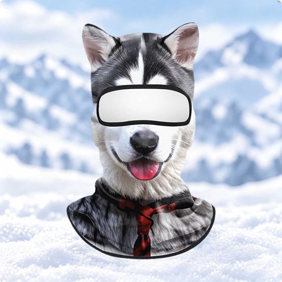 3D Printed Face Cool Pattern Full Breathable Wind Sun Headwear For Motorcycle Cycling Ski Outdoor Sports