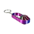 thumbnail image 1 of 3D Printed Fidget Keychain Toy, Interactive Spinning Keyring, Stress Relief Keychain For S & Teens, Portable Desk Toy, Keychain Fidget Spinner, Fidget Keychain Accessory, 1 of 6