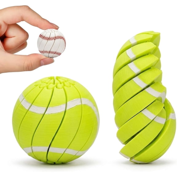 3D Printed Fidget Sphere - Hilarious Gift for Best Friends, BFFs & Squad Members - Funny Present for Birthday Parties, Graduation Celebrations, Moving Away Gifts