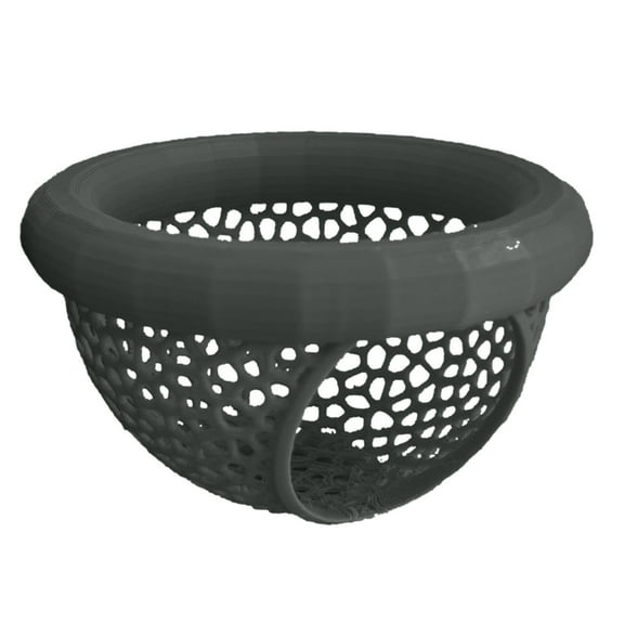 3D Printed Floating Aquarium Tunnel for Fish Training and Relaxation Functional Swim Through Ornament with Feeder Ring Design