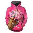 3D Printed Food Ice Cream Hoodie For Men Clothes Spring Autumn Long