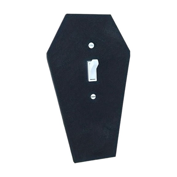 3D Printed Gothic Light Switch Plate Cover - Unique Halloween Decor for Stylish Interiors